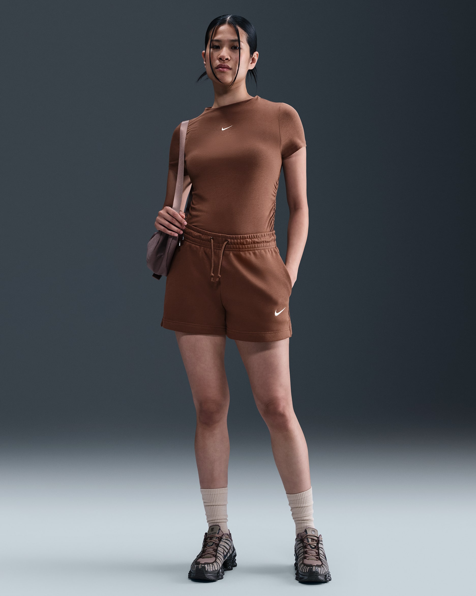 Nike Sportswear Phoenix Fleece Women's French Terry Mid-Rise 10cm